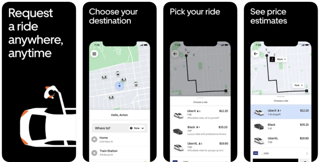 Uber Driving Apps