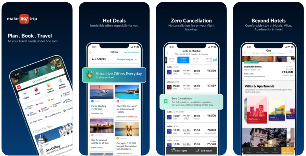 Makemytrip Android Apps