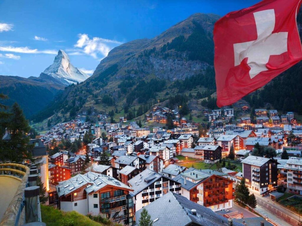 best travel places in Europe - Switzerland
