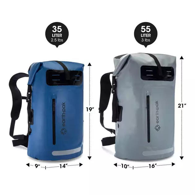 Earth Pak Waterproof Backpack - Cool travel gadgets