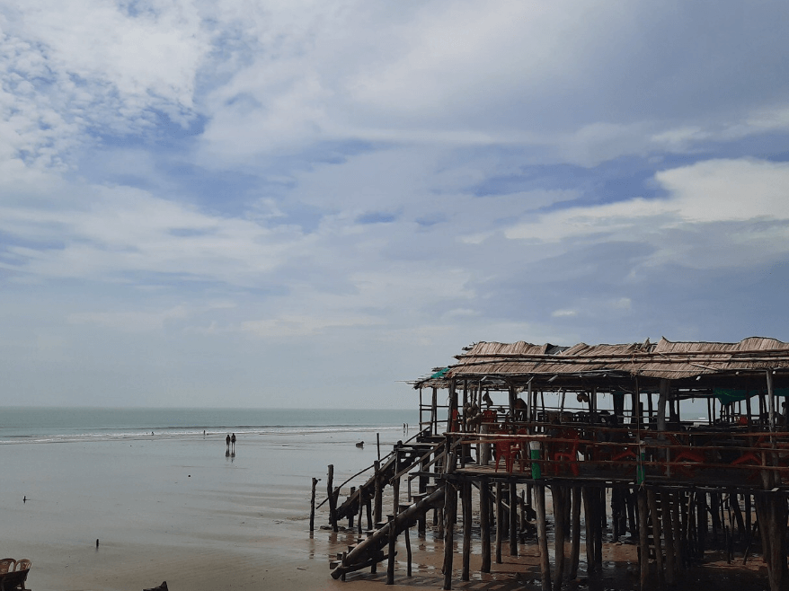 Tajpur beach near Kolkata