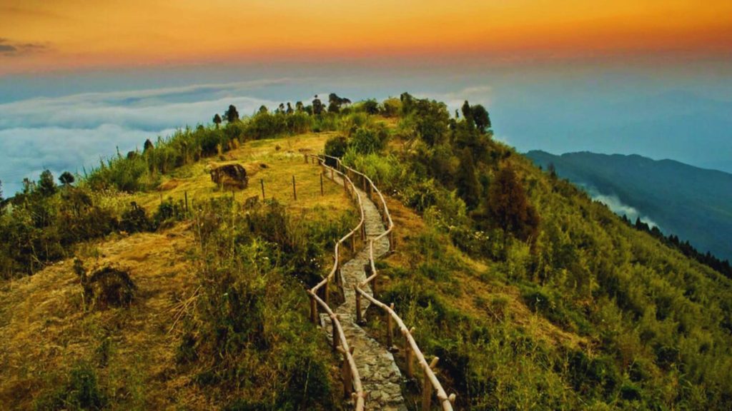 Chatakpur hill station in Darjeeling