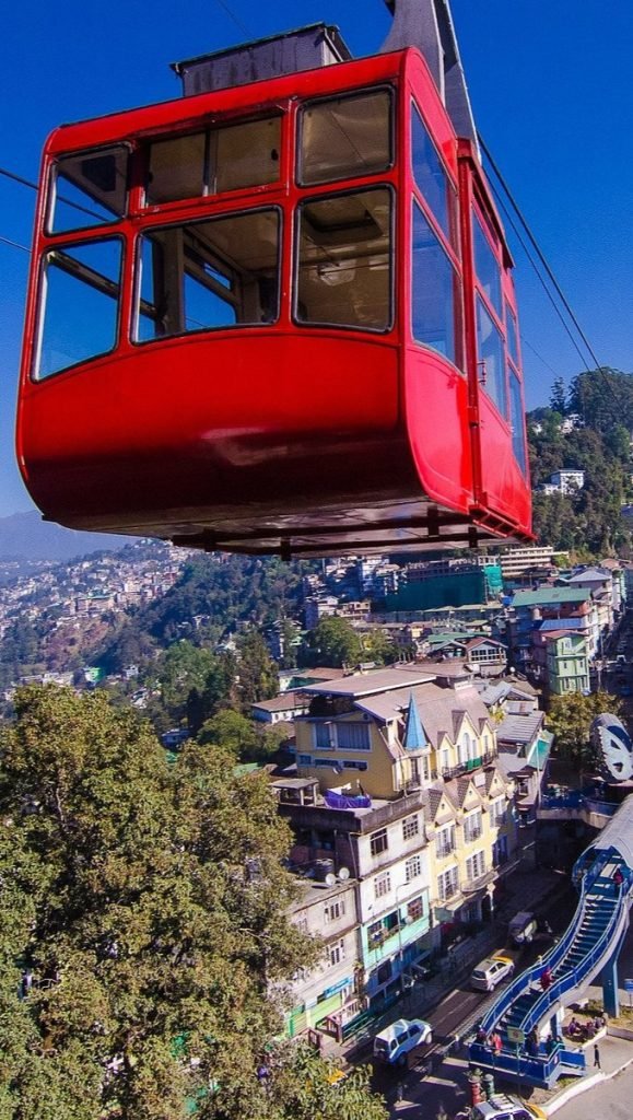 Gangtok Ropeway image - Gangtok and North Sikkim tour package