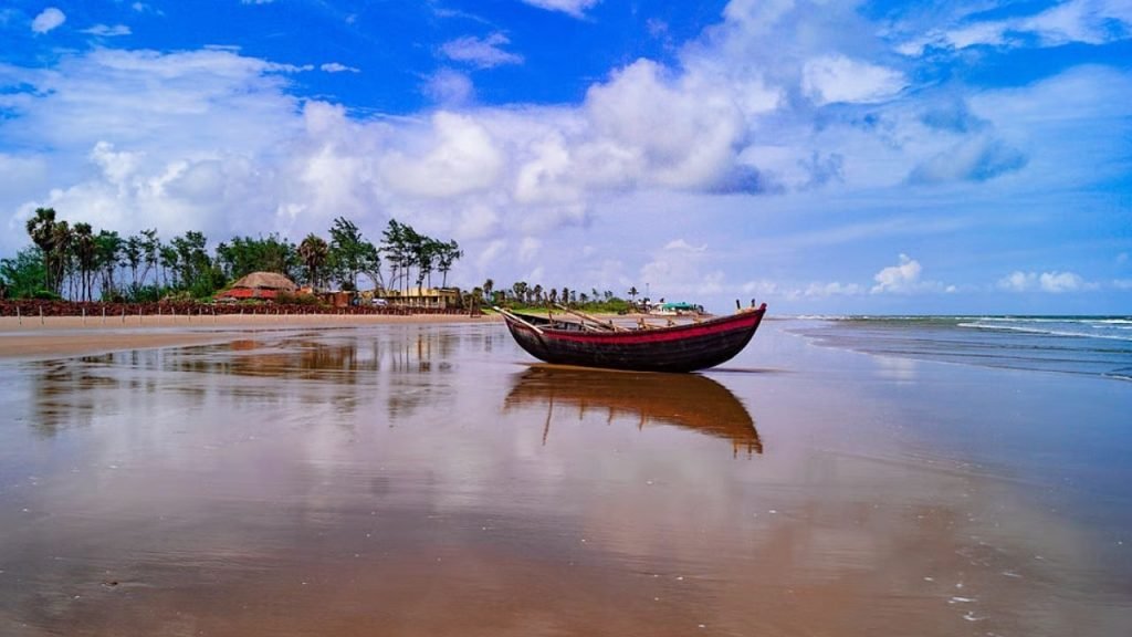 Mandarmani sea beach image